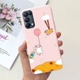 thumbnail image 1 of For OPPO Reno5 Pro 5G 4G Reno5 Phone Case Reno 5 5Pro CPH2201 CPH2145 Cute Cat Cartoon Candy Color Soft Silicone TPU Back Cover 46 Reno5 Pro 5G, 1 of 6