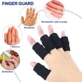 thumbnail image 4 of Baellert 20 Pcs Finger Sleeve Protector Thumb Braces Soft Breathable Elastic Relieving Pain Finger Sleeves Thumb Brace Support, 4 of 7
