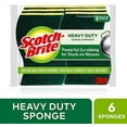 thumbnail image 2 of 3M Scotch-Brite Heavy-Duty Scrub Sponge 6 ea, 2 of 8