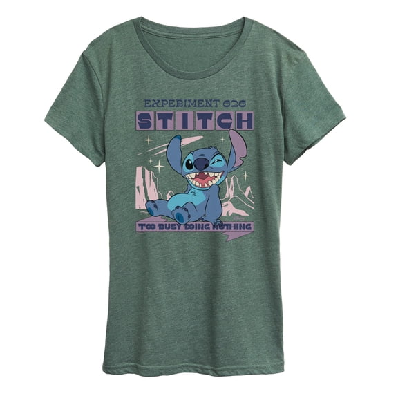 Lilo & Stitch - Too Busy - Women's Short Sleeve Graphic T-Shirt