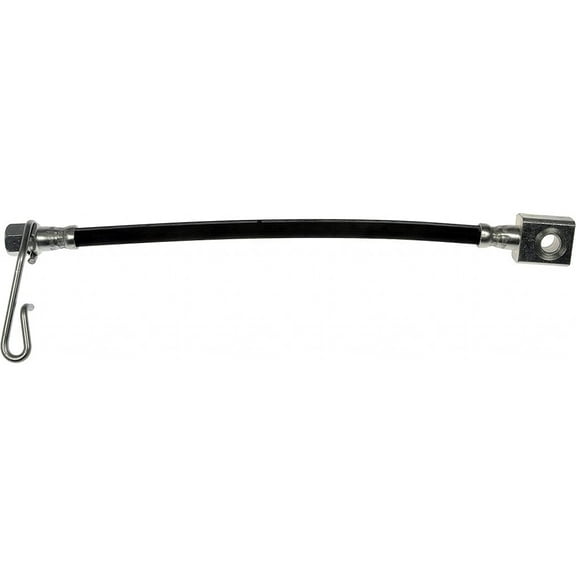 KarParts360 For Ford E-350 Econoline Club Wagon 2002 Brake Hydraulic Hose | Stamped Steel Bracket Material | Bracket Included | Black Color | Flexible Hose Describe Type | 4C2Z2A442-DA, 6C2Z2A442-DA