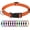 Orange, variant on Dog Collars for Small Dogs, Reflective Nylon Pet Collar with Quick Release Buckle, Small Dog Collar for Boys