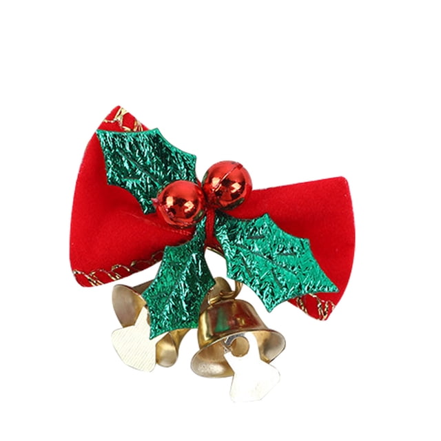 Leutsin Christmas Tree Garland Bells Accessories Bow Christmas Gift Box Decorations