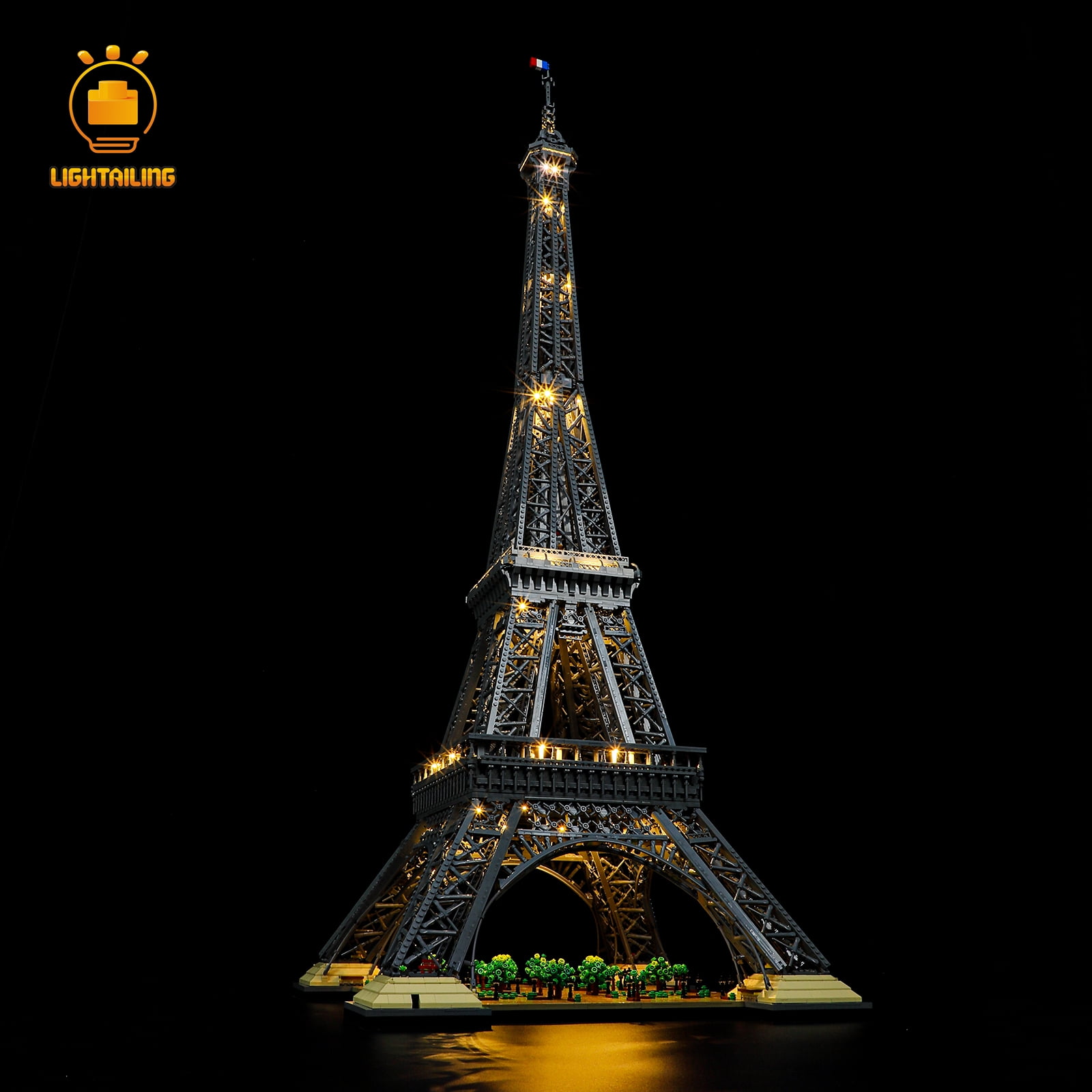 LIGHTAILING Led Light Kit for Lego Eiffel Tower 10307 Building Toy Set