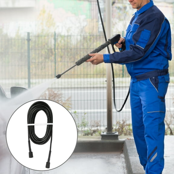 Fogcroll Pressure Washer Hose Pressure Washer Extension Hose,Anti-Explosion Leakproof High Toughness Quick Connect High-Abrasion Resistant Replacement Part 3200 Psi