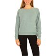 thumbnail image 1 of Aeropostale Womens Brushed Pajama Sweater, Blue, Juniors, Small, 1 of 5