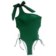 thumbnail image 4 of Traje de baño de mujer Traje de baño de bikini sexy Traje de baño de mujer Traje de baño Color sólido Fridja nalpqowj56708, 4 of 8