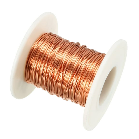 0.55mm Dia Magnet Wire Enameled Copper Wire Winding Coil 49.2' Length