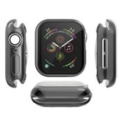 Case For Apple Watch Series 6 (44mm) / SE 3 & 2 & 1 (44mm) / Series 5 (44mm) / Series 4 (44mm) - SuperGuardZ TPU Shockproof Protective Guard Shield Cover Armor [Black]