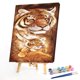 thumbnail image 2 of Wdftyju Tigre familia pintura al óleo por números Kits lienzo cuadro pared arte DIY (B741) Wdftyju 6dt5ms9td0ys8ay3D04, 2 of 9