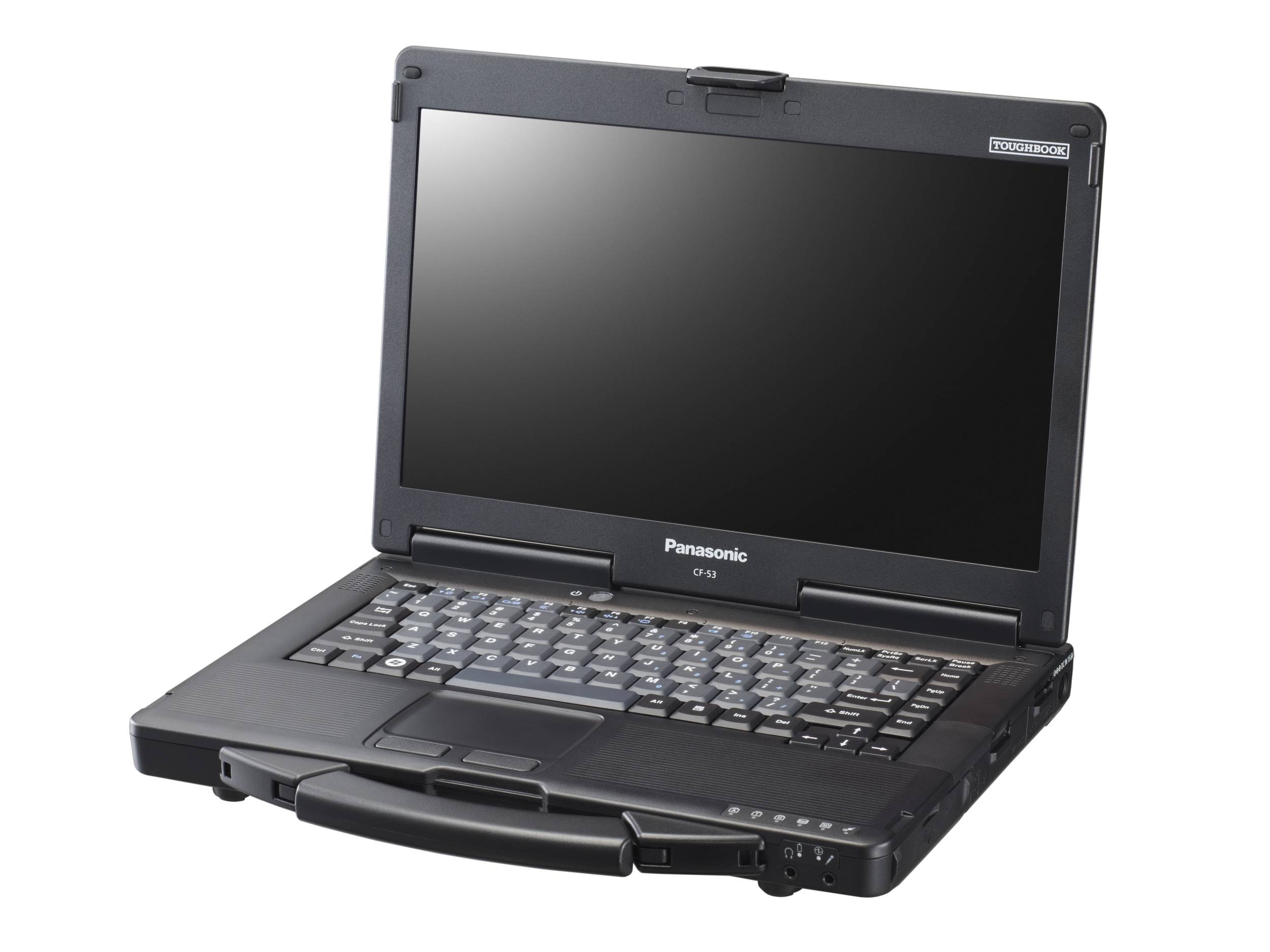 Used Panasonic A Grade CF-53 Toughbook 14-inch (High Definition-720p LED 1366 x 768) 2.1GHz Core i5 250GB HD 2 GB Memory Win 7 Pro OS Power Adapter Included - image 2 of 3
