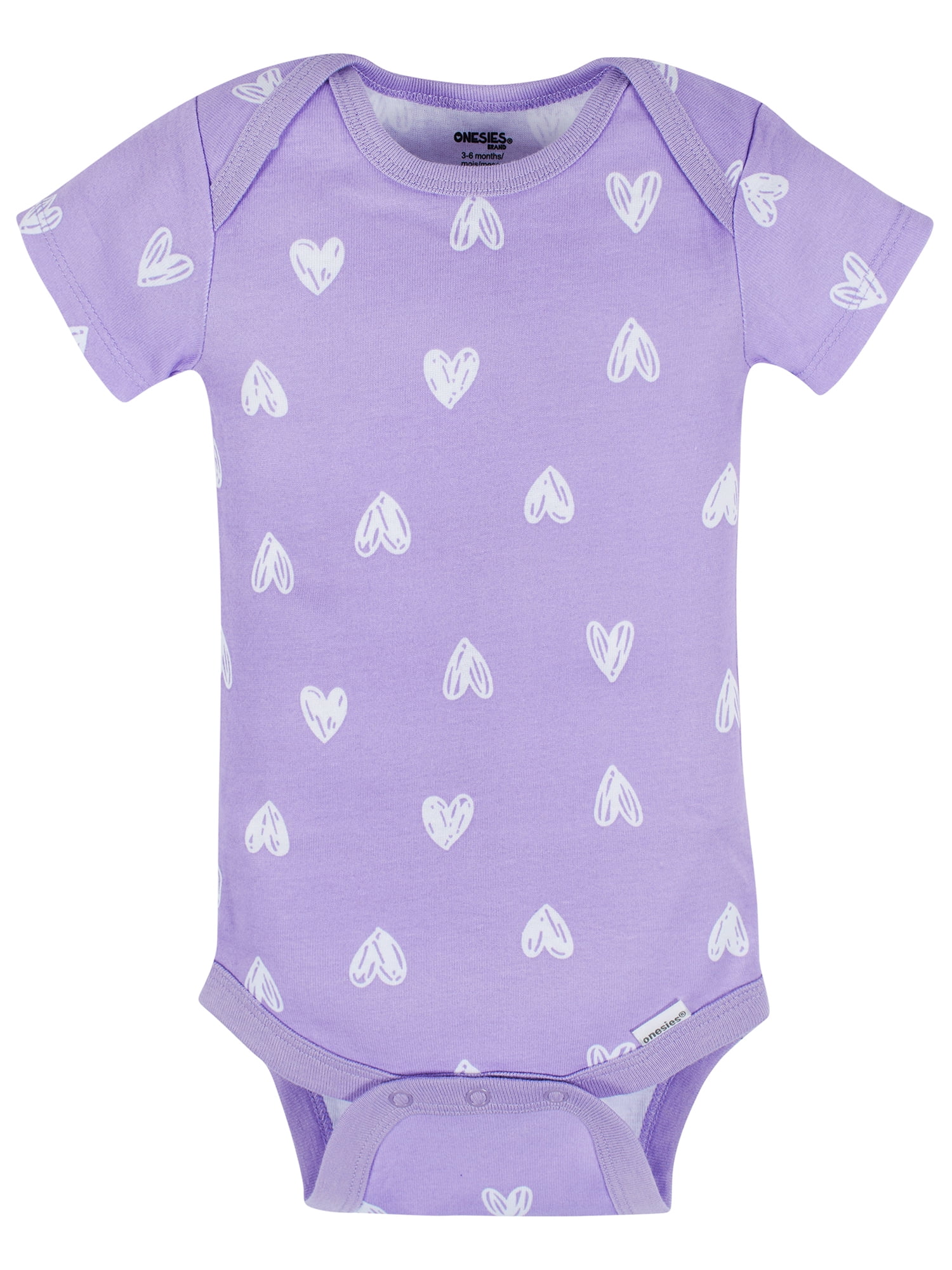 Onesies Brand Baby Girl Bodysuits, 8-Pack, Sizes Newborn - 12 Months