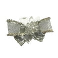 thumbnail image 2 of de Bowknot Rhinestone Appliques Cristales Decoración para Nupciales DIY Pequeña, 2 of 7