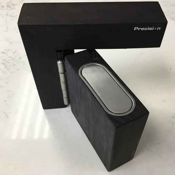 Precision Lock PLS 24 PRO Extra Heavy Duty Concealed Magnetic Catch for Doors with Thickness Greater Than 30 mm 1.18", Color: Silver, Model: PLS24PROXHD