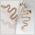 thumbnail image 2 of piezas de pendientes elegantes con forma de serpiente para mujer, pendientes creativos de aleación, joyería para las orejas ------Código de producto 72625, 2 of 4