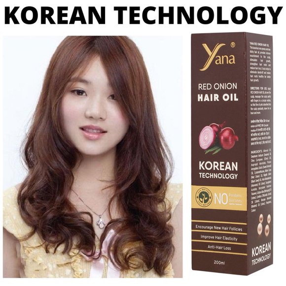 Yana onion black seed oil hair products for women | hair oil | hair oil for black hair | for dry hair |oil for long hair growth | hair oil for long straight hair