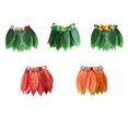 thumbnail image 4 of Minnieouse de flores de hojas hawaianas, fiesta Bohemia Artificial, ropa de baile elástica hawaiana, vestido de Hula, disfraz de playa, puesta en Disfraces de disfraces Naranja (60 cm/23 pulgadas) Minnieouse AP016763-13, 4 of 6