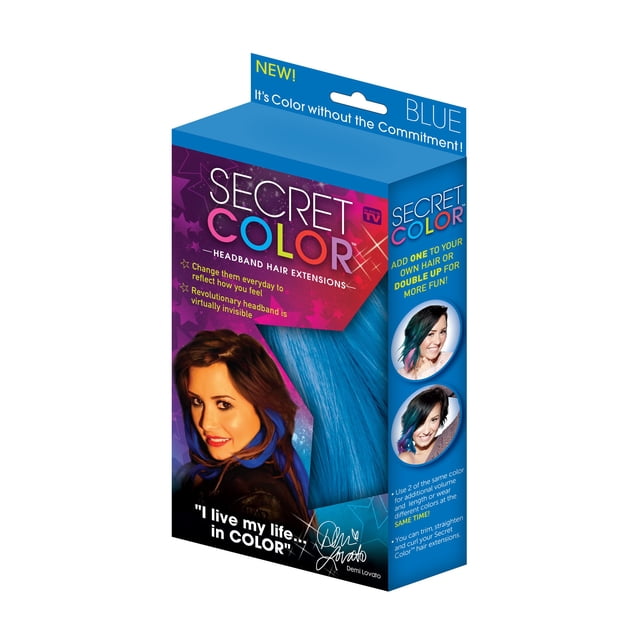 Extensiones de cabello Secret Color Azul