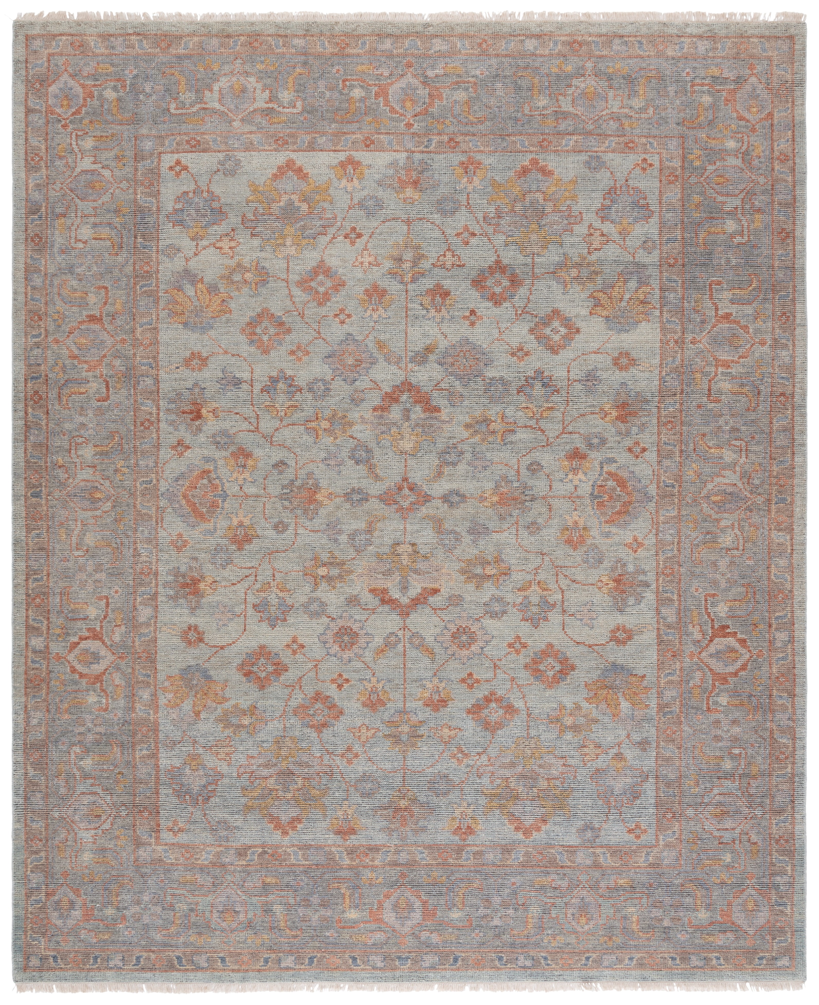 Safavieh Izmir Wardell Floral Area Rug, Blue/Gray, 8' x 10'