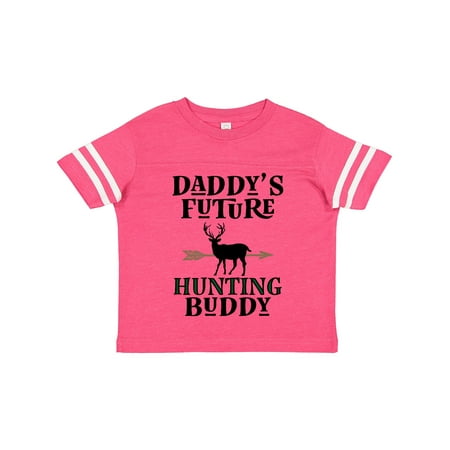 

Inktastic Daddy Future Hunting Buddy Gift Toddler Boy or Toddler Girl T-Shirt