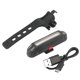 thumbnail image 4 of 2 luces traseras LED multimodo para bicicleta, impermeables, recargables por USB, luz blanca/roja., 4 of 4