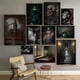 thumbnail image 2 of Impresiones de póster de arte de la Academia oscura para galería, decoración de sala de estar, Cráneo gótico, Casa Encantada, fantasma, novia, pintura en lienzo, arte de pared, 2 of 4