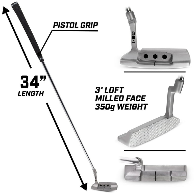 GoSports GS1 Tour Golf Putter - 34