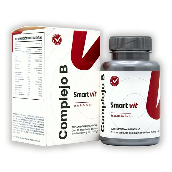 ANAHUAC complejo B smart vit 75 capsulas de 650mg Anahuac Smart vit