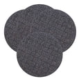 thumbnail image 6 of Fennco Styles Provato Collection Contemporary Floral Cutwork Felt 15" Round Table Mats, Set of 4, 6 of 13