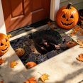 thumbnail image 4 of Nnndbs Halloween Optical Illusion Rug, 3D Visual Trap Floor Mat, Non Scary Carpet for Entryway Living Room Home Halloween Decor, 4 of 7