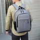 thumbnail image 5 of Mochila para computadora portátil de viaje, mochila para computadora portátil con puerto de carga USB, gris claro, 5 of 6