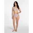 thumbnail image 2 of Time and Tru Women's and Women's Plus High Waisted Bikini Bottoms, Sizes XS-3X, 2 of 5