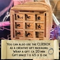 thumbnail image 2 of RKXQT Escape Room Game - Puzzle Box - Gift Box - 3D Wooden Puzzle for Adults - Wooden Jigsaw - Brain Teaser - Birthday Gift Gadget for Men - Money Box, 2 of 5