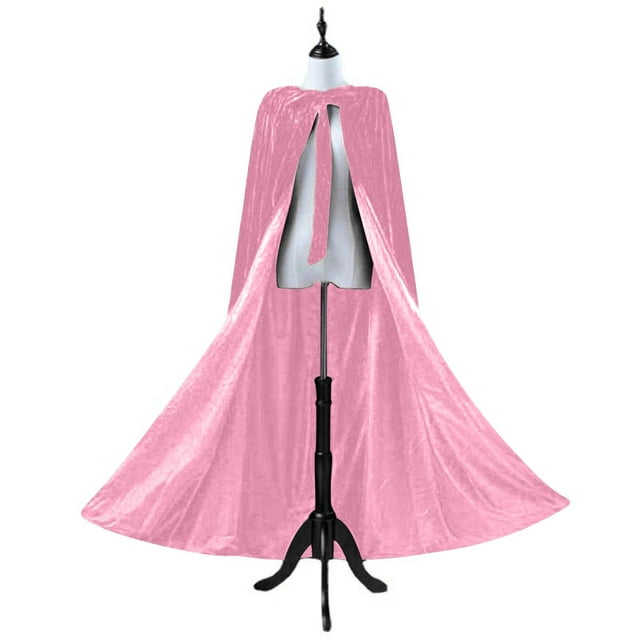 Pounoo Cape à Capuche Sorcière Sarah pour Adultes Cape Winiifred Sisters Velours Robe de Fête Sorcière