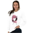 thumbnail image 5 of Paint Pink Ribbon Breast Cancer Aware Women's Long Sleeve T Shirt Brisco Brands S, 5 of 6
