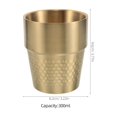 thumbnail image 2 of FRCOLOR Stainless Steel Drinking Cup For Kids Camping Tumbler Washing Cup Stainless Cup For Drinking Metal Tumbler Beverage Serveware Metal Cup, 2 of 8