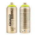 thumbnail image 1 of Montana Cans Gold Spray Paint, 400Ml, Fluorescent, Flash Yellow, 1 of 1