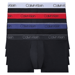 Men's Cotton Stretch Low Rise Trunks (3-Pack) - Walmart.com