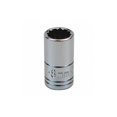 thumbnail image 1 of SK Professional Tools Socket 8mm 1/4 In. Drive 12 Pt. Chrome Finish, 1 of 3