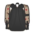thumbnail image 4 of Goofa German Shepherd Dog Pattern Backpack for Students – Large Capacity, Lightweight with Adjustable Shoulder Straps, Perfect for School, Travel, 4 of 7