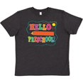 thumbnail image 3 of Inktastic Hello Preschool 1st Day of School Youth T-Shirt, 3 of 5