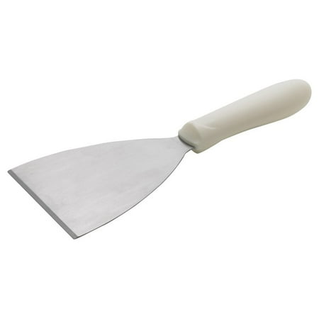

Scraper White PP Handle 4 7/8 x 4 Blade