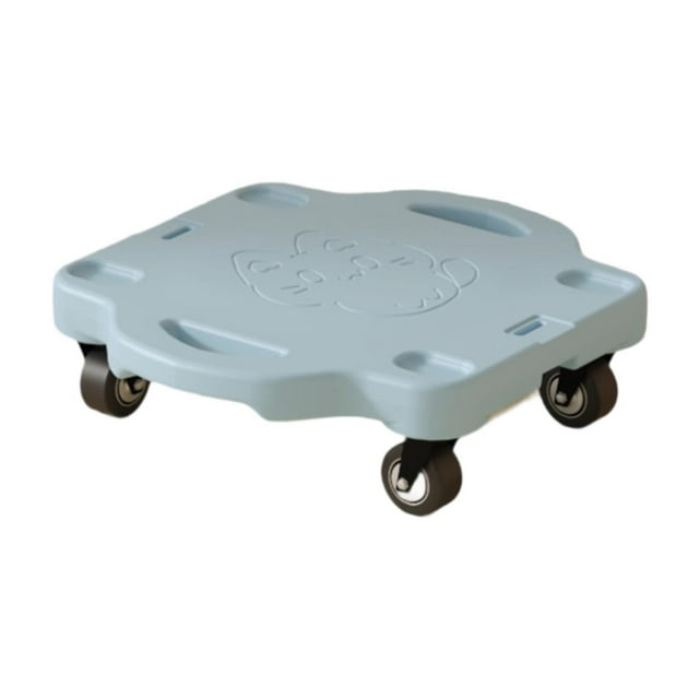Tabla de patinete con asas, tabla de suelo para niños, juguetes sensoriales, patinete para sentarse, M