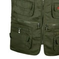 thumbnail image 3 of Men's Outdoor Vest Travel Fly Fishing Photography Quick- Jac XXL, 3 of 8