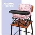thumbnail image 4 of Silla Plegable Nova Mima2 para Exterior con Mesita Color Rosa, 4 of 5