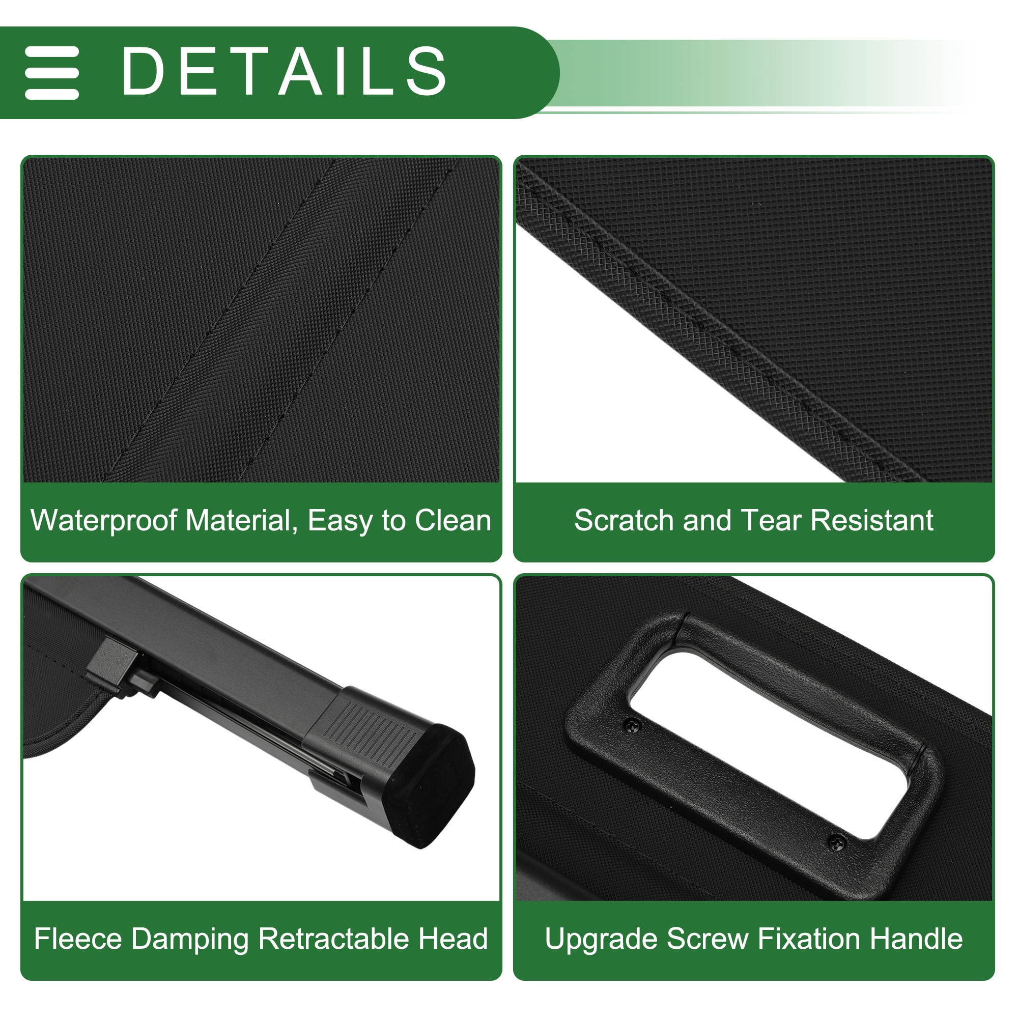 Unique Bargains Retractable Cargo Cover for Hyundai for Genesis Ioniq 9 Rear Trunk Shade