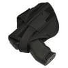 Adjustable OWB Nylon Gun Handgun Holster With Magazine Pouch Fits 9mm .380 .40 .45 & More!, Black