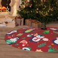 thumbnail image 6 of 36" Christmas Tree Skirt Xmas Funny Tree Mat, Funny Party Decor Supplies for Halloween Decorations Merry Christmas, 6 of 6
