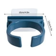 thumbnail image 3 of Bathroom Hair Dryer Bracket Hair Care Tool Bracket Wall Bracket Hair Dryer Shelf Bathroom Bathroom Toilet Storage Wall Bracket Small over The Sink Dish Drying Rack Adjustable Height, 3 of 5