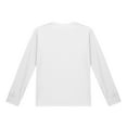 thumbnail image 3 of vdgthytj Girls Long Sleeve Shirt Fall Crewneck Casual Solid Color Base Layer Tee Top for Kids 5-14 Years, 3 of 8